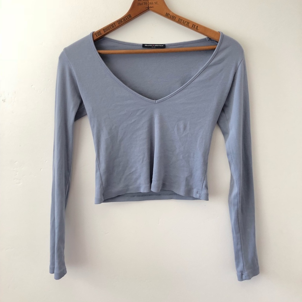 Brandy Low Neck Long Sleeve